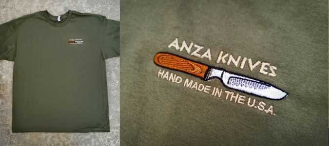 ANZA XL EMBROIDERED TSHIRT: OLIVE GREEN